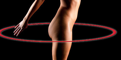 Hula Hoop Contests at Nude Pools