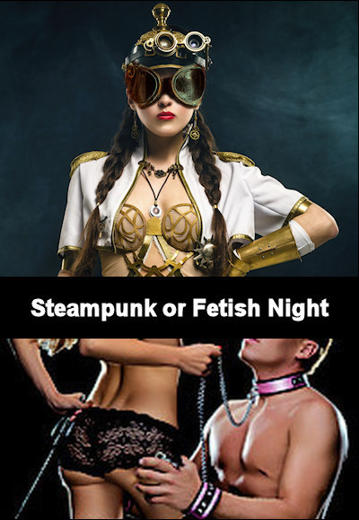 Young Swingers<sup>®</sup> Steampunk or Fetish Night