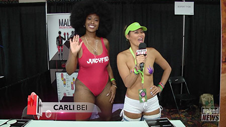 Carli Bei at eXXXotica in Denver, CO