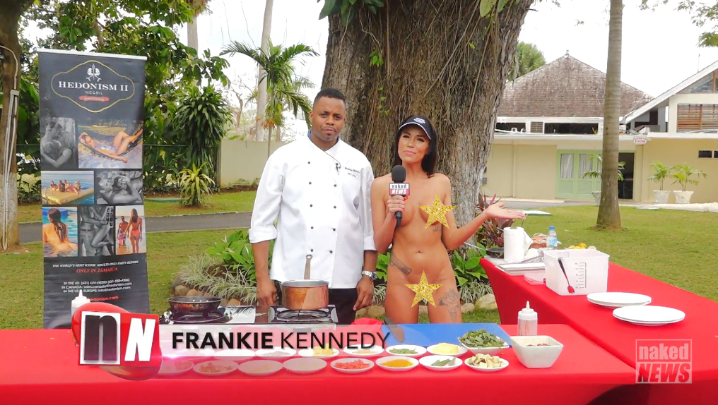 Frankie Kennedy is Cooking in the Raw